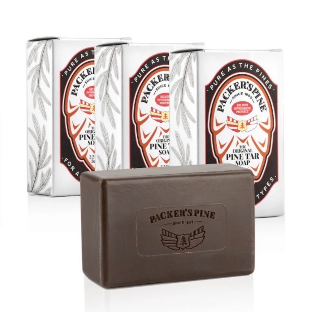 Packers Pine Tar Soap 3 Pack